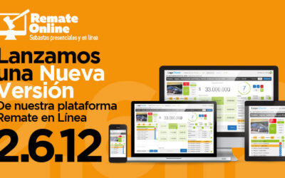 Lanzamos la versión 2.6.12 de nuestra plataforma de Remate en línea.